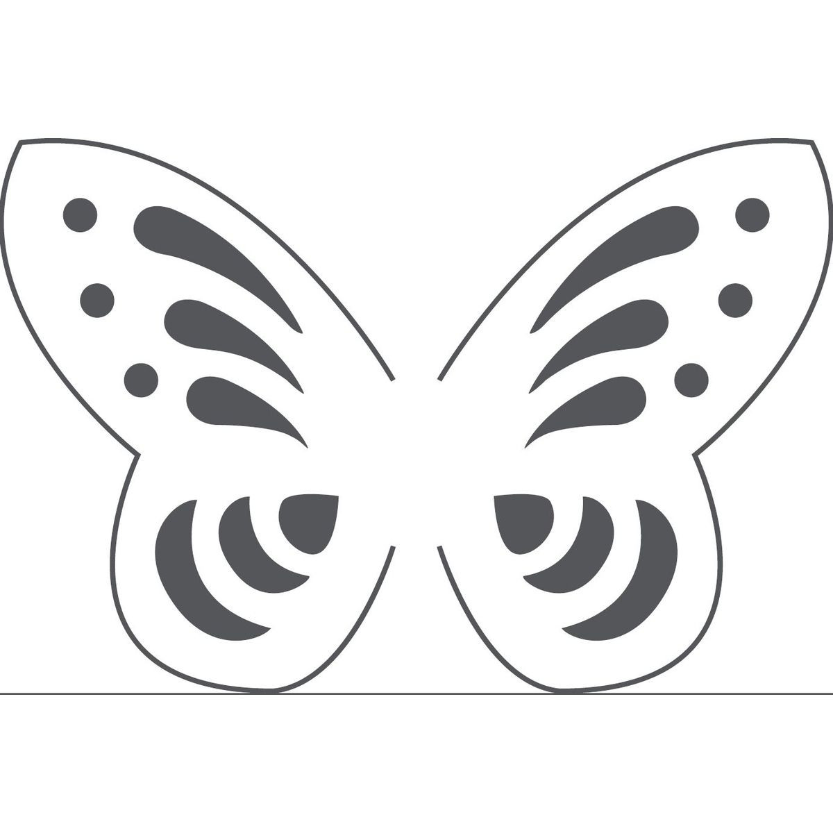 Dziurkacz ozdobny 3D 43x30 Motyl T-8915-4 380024 Titanum